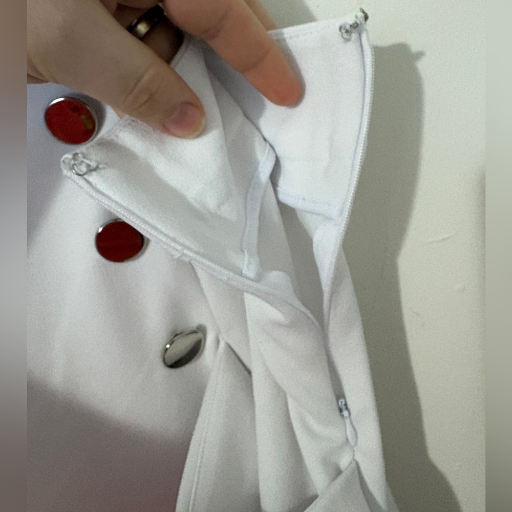 Ashley Stewart White Shorts - Picture 2 of 4